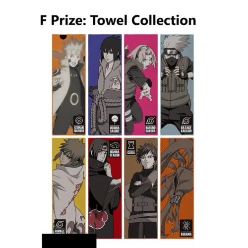 Serviettes Bandai assorties, 24 unit&eacute;s, Naruto