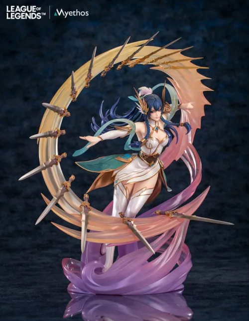 statue d&rsquo;Irelia de League of Legends