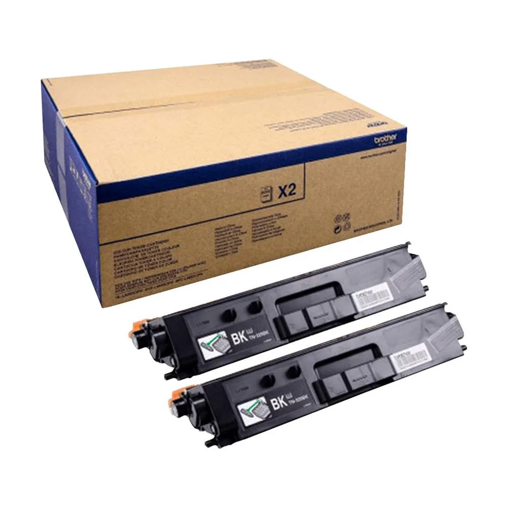 Pack de 2 tóneres negros Brother TN329