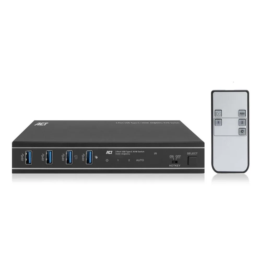Mgs0000033290-0 ACT Connectivity 2-Port-KVM-Switch