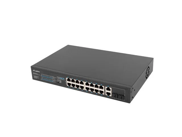 switch lanberg 18 ports 100 mb/s 16 ports poe+ Switch Lanberg 18 ports 100 Mbps 16 ports PoE+