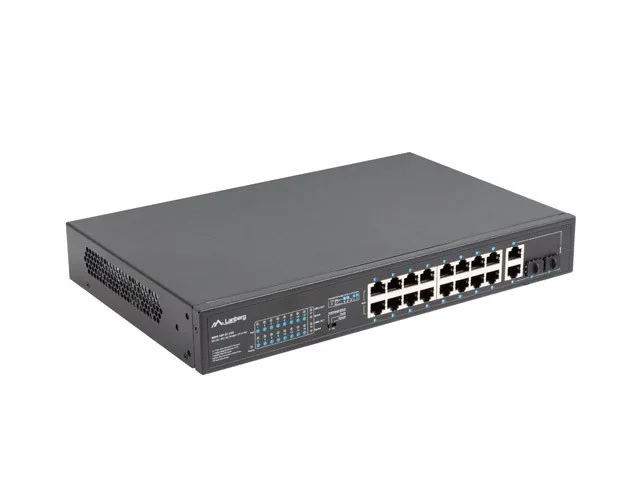 switch lanberg 18 ports 100 mb/s 16 ports poe+ Switch Lanberg 18 ports 100 Mbps 16 ports PoE+