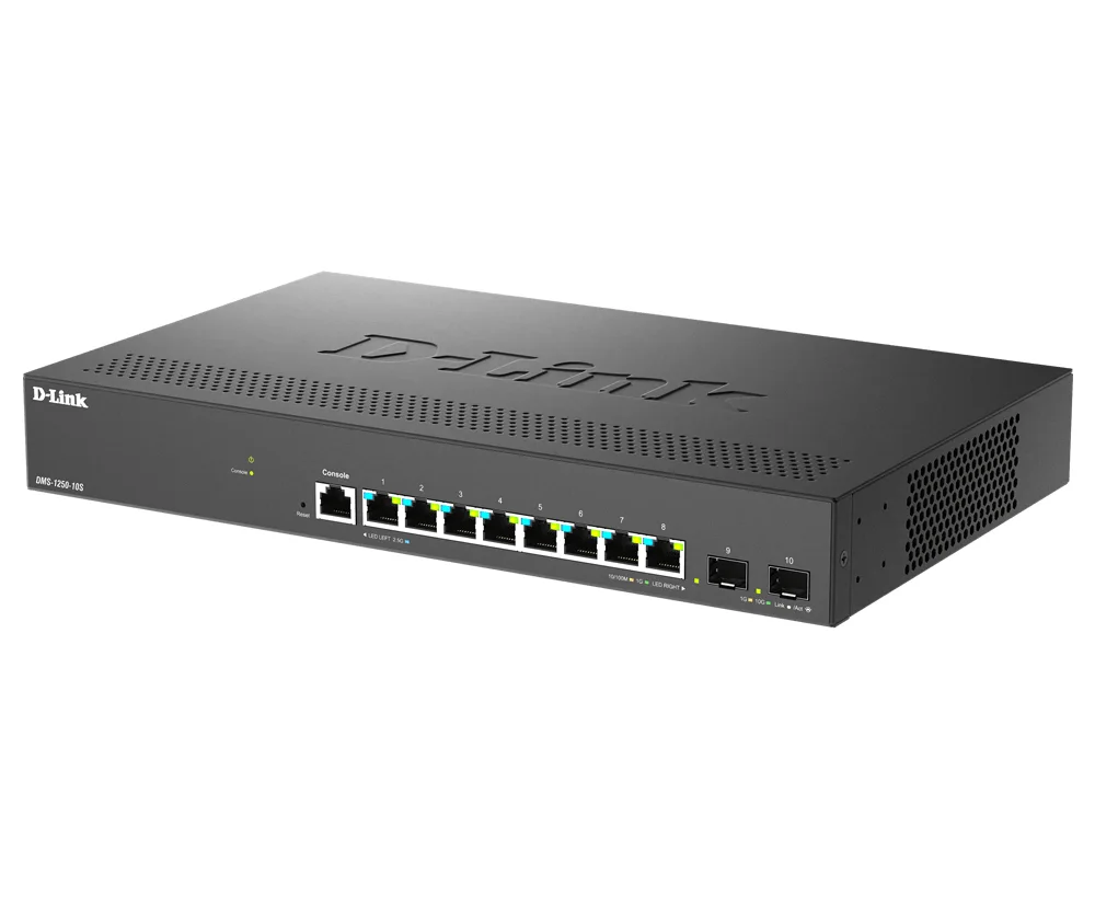 Conmutador D-Link DMS-1250-10S 10 puertos