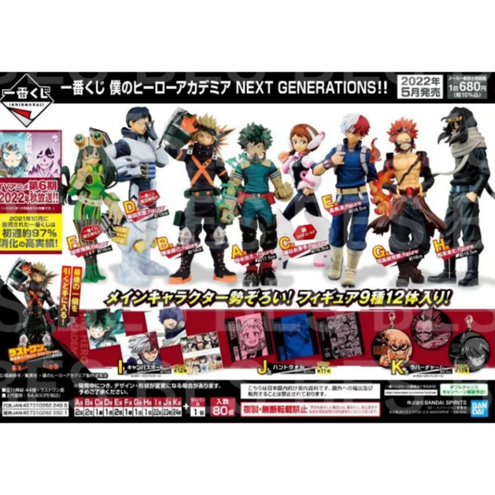 ichiban kuji banpresto mon héros universitaire Ichiban kuji banpresto mon héros universitaire