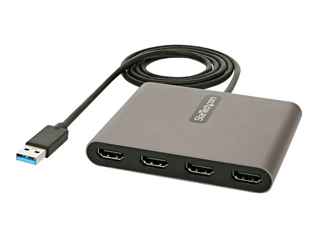 adaptateur usb 3.0 vers 4x hdmi USB 3.0 to 4x HDMI Adapter