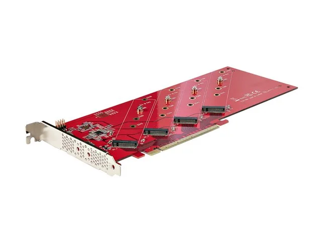 Vierfach-Schnittstellenkarte Startech - m2 - pcie - Karte - b