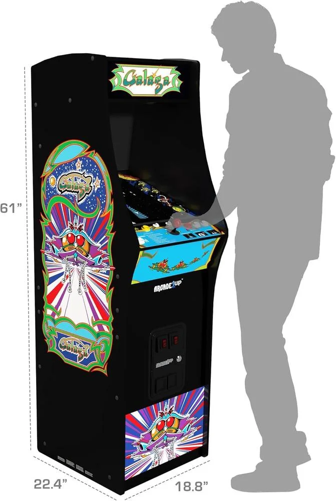 Galaga 1up Luxury Arcade Machine Galaga 1up Luxury Arcade Machine