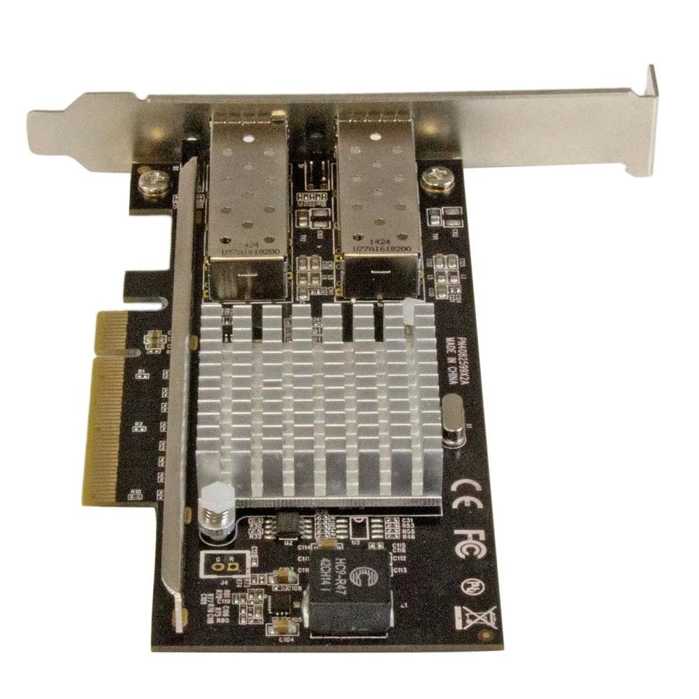 cartão de rede startech pex20000sfpi 2x sfp+ Cartão de rede Startech pex20000sfpi 2x sfp+