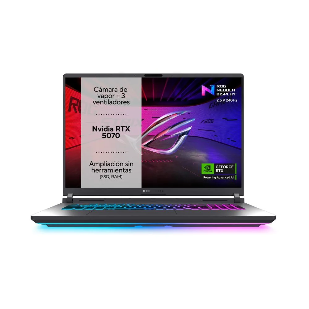 ordinateur portable asus rog strix g18 g815lp s9034 – intel core ultra 9 275hx, 8 go, ssd 1 to Ordinateur portable ASUS ROG Strix G18 G815LP-S9034 – Intel Core Ultra 9 275HX, 8 Go, SSD 1 To