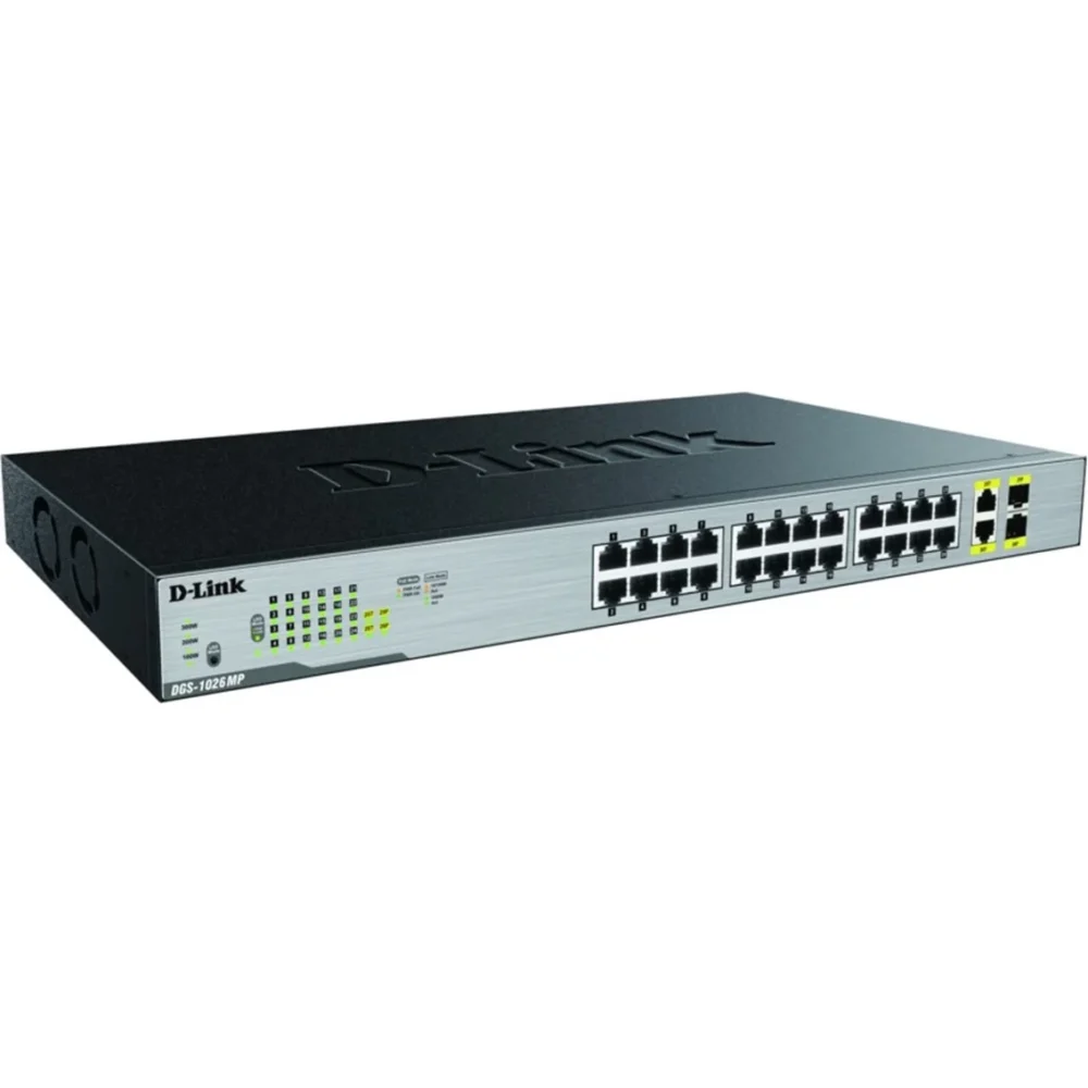 switch d link 26 ports gigabit max. D-Link 26 Gigabit 端口最大。