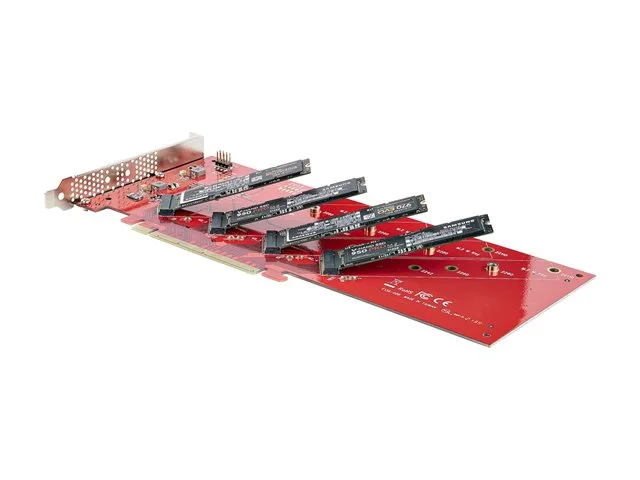 Vierfach-Schnittstellenkarte Startech - m2 - pcie - Karte - b