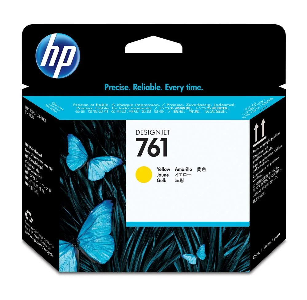 tête d'impression jaune hp designjet 761 Cabeça de impressão amarela HP DesignJet 761
