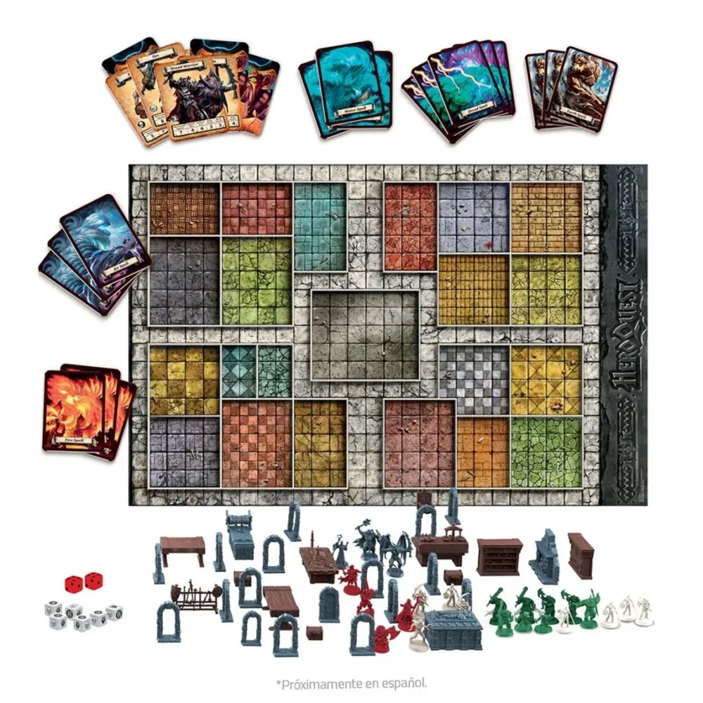 jeu de plateau heroquest de base Juego de mesa Basic HeroQuest