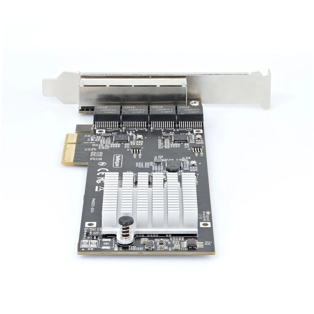 carte réseau startech pr42gi réseau carte 4x rj45 Cartão de rede Startech pr42gi - rede - cartão 4x rj45