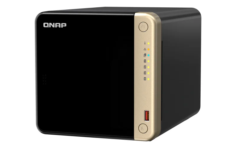 serveur nas qnap ts 464 8 go, 4 disques durs, baie 2 x 2,5 gbe QNAP TS-464 NAS Server - 8 GB, 4 hard drives, 2 x 2.5 GbE bay