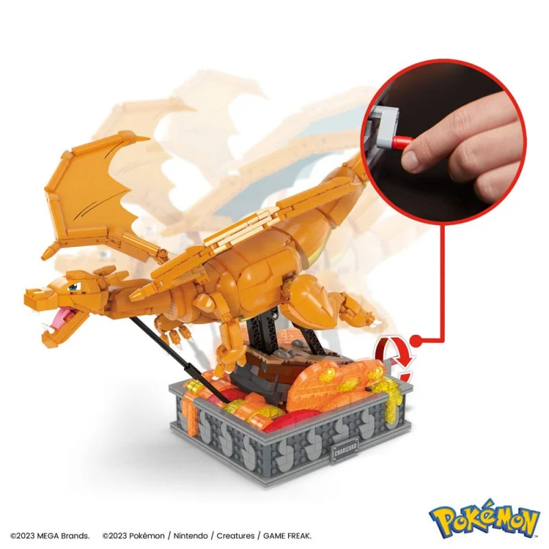 figurine pokémon animée mega construx de mattel Mattel Mega Construx Animated Pokémon Figure