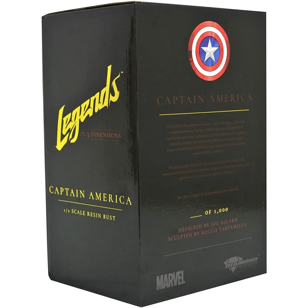 Marvel Comics Diamond Captain Figurine Collection