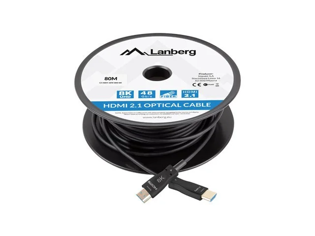 câble hdmi aoc lanberg v2,1 m HDMI-Kabel AOC Lanberg v2,1 m