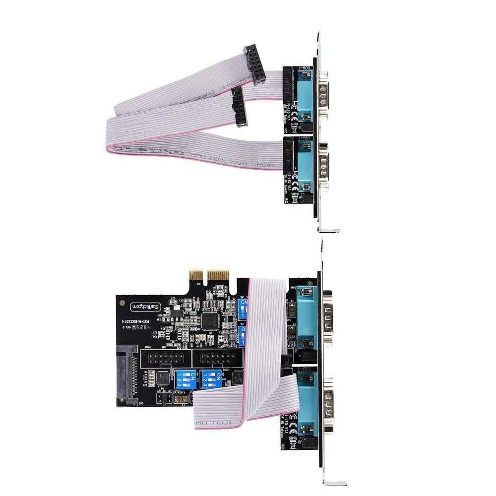 Carte de ports Startech PS74ADF - série - carte 4x RS232