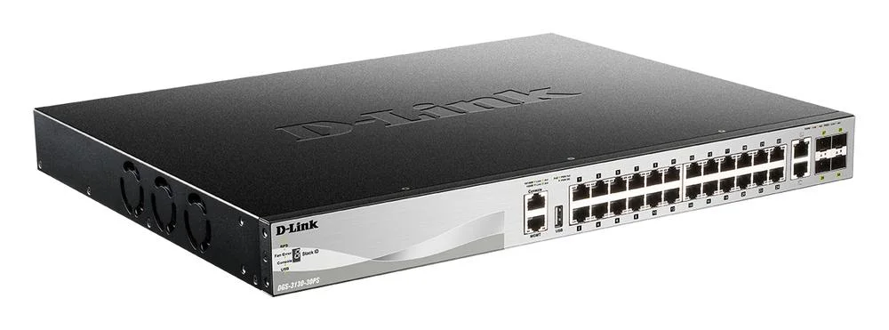 Switch D-Link DGS-3130-30PS avec 30 ports