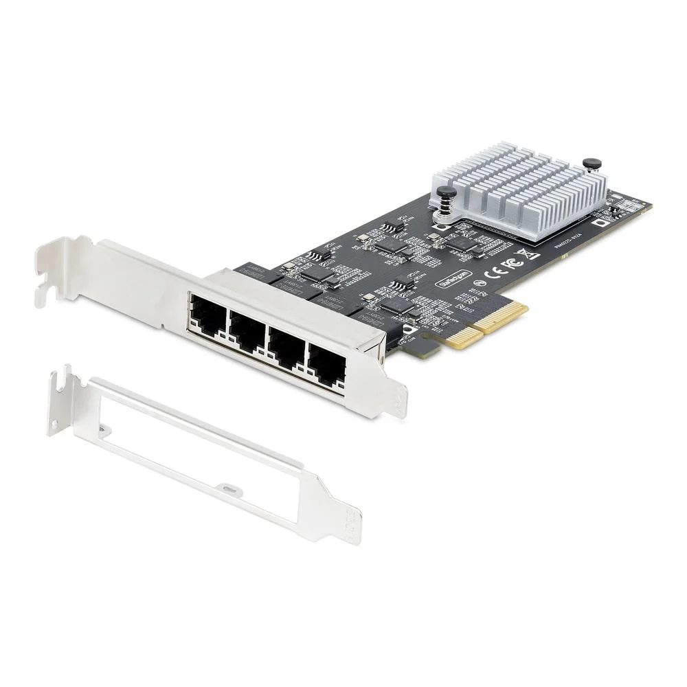 carte réseau startech pr42gi réseau carte 4x rj45 Cartão de rede Startech pr42gi - rede - cartão 4x rj45