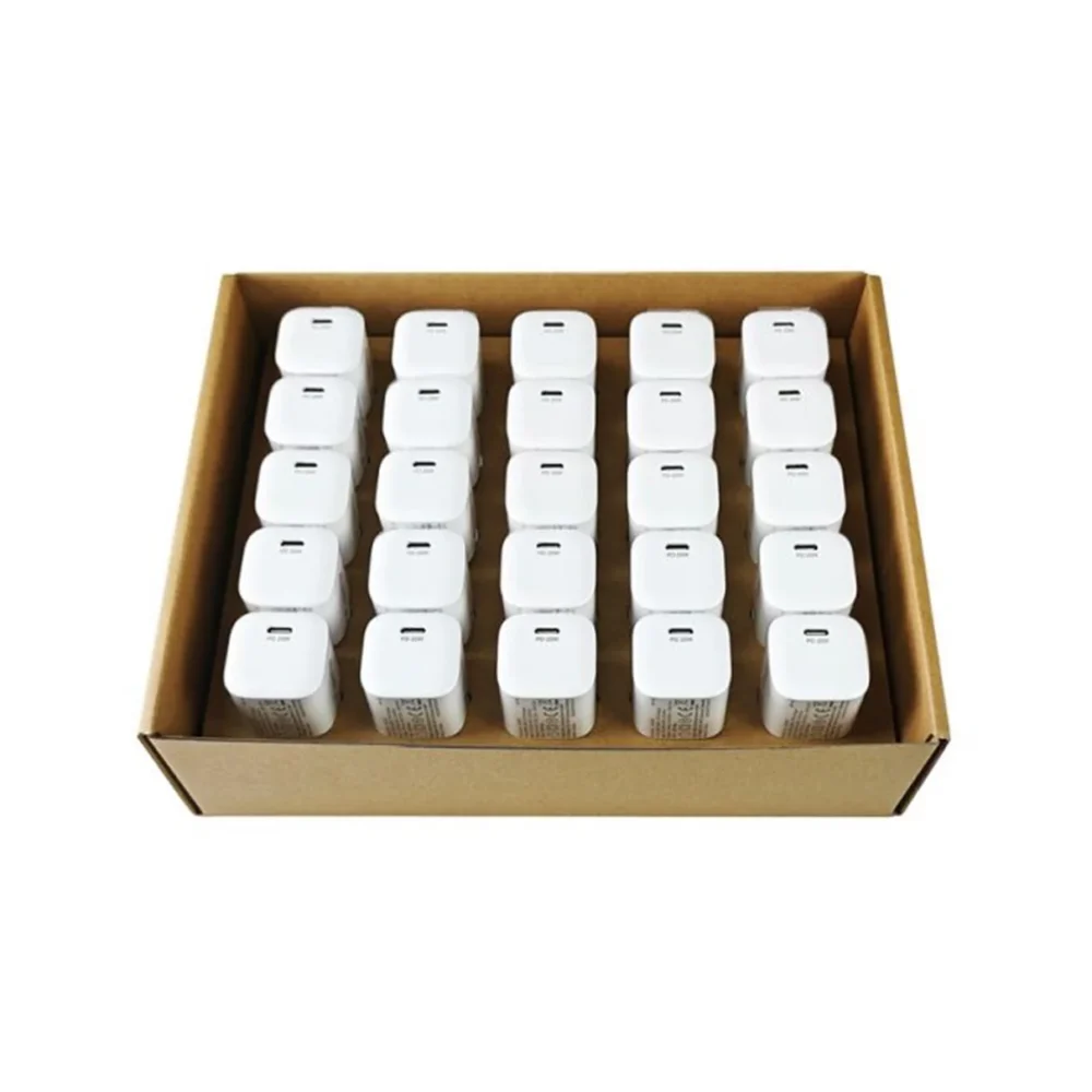 lot de 25 chargeurs muraux Set mit 25 Ladegeräten für die Wandmontage