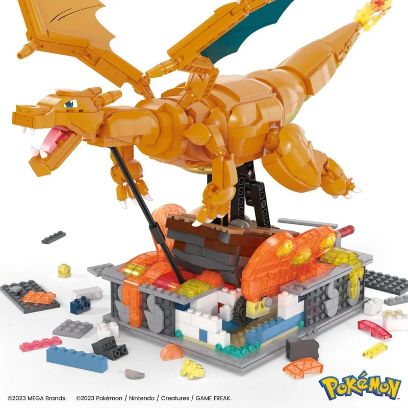 figurine pokémon animée mega construx de mattel Mattel Mega Construx Animated Pokémon Figure