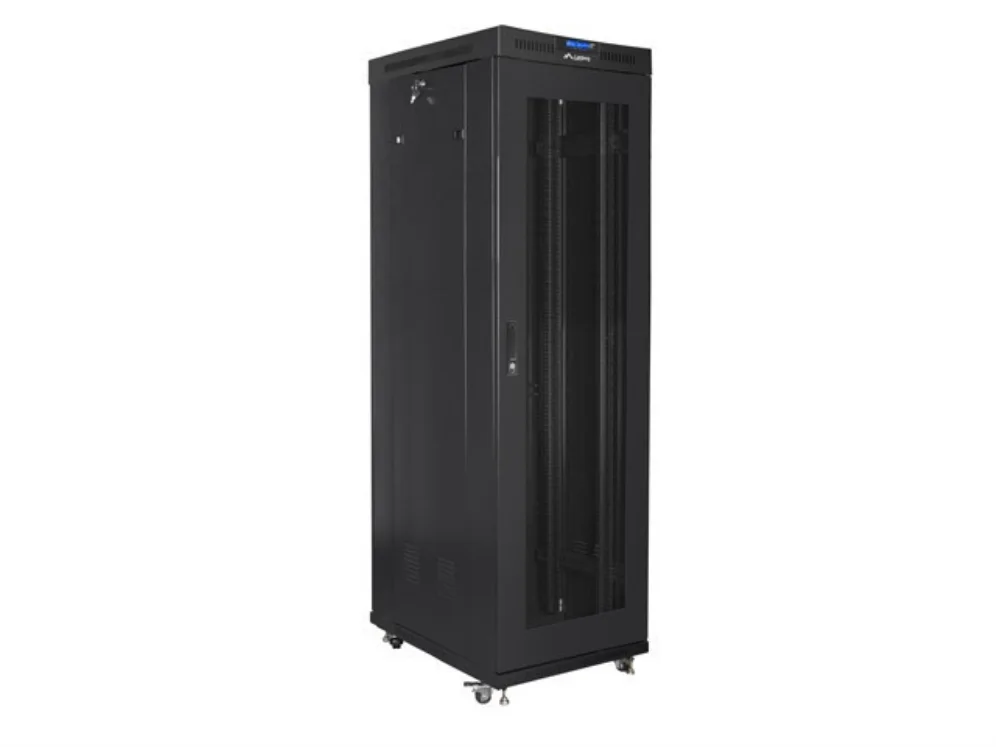 Lanberg cabinet 19 inch 42u 600x1000 black