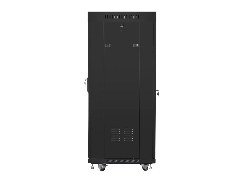 Lanberg cabinet 19 inch 27U 600x600 black