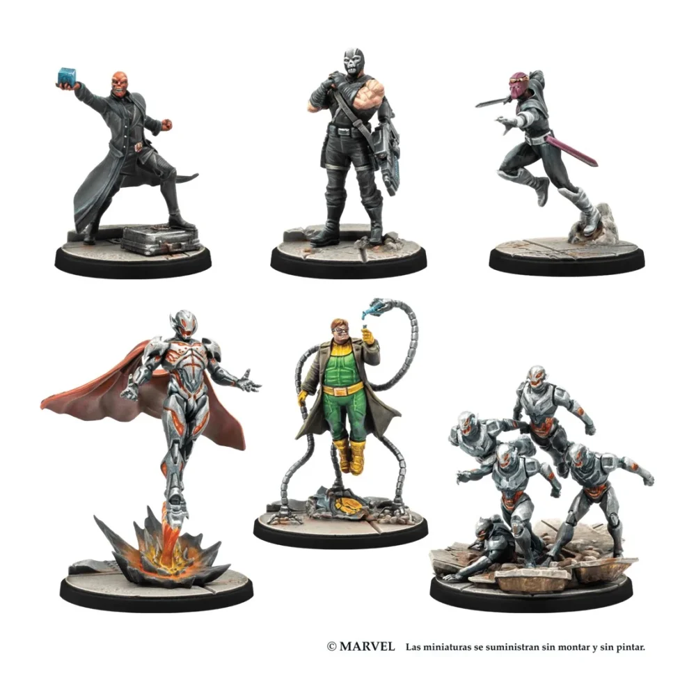 boîte du jeu de plateau marvel crisis protocol Caixa de jogo de tabuleiro Marvel Crisis Protocol