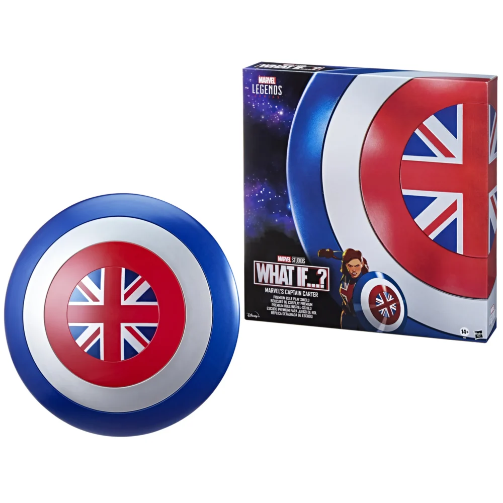 Escudo premium de la serie Marvel Legends de Hasbro