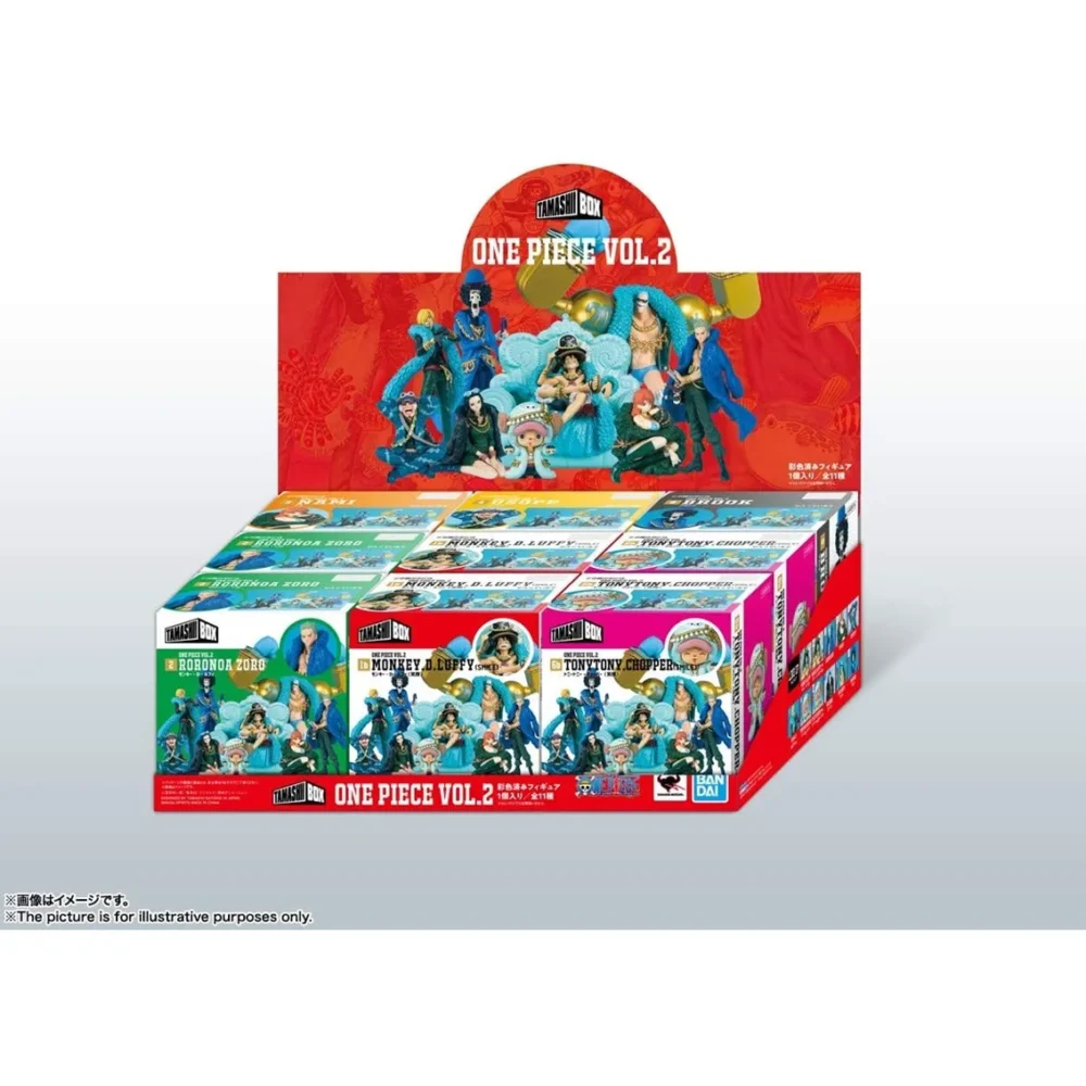 Pack of 9 Tamashii Nations figurines