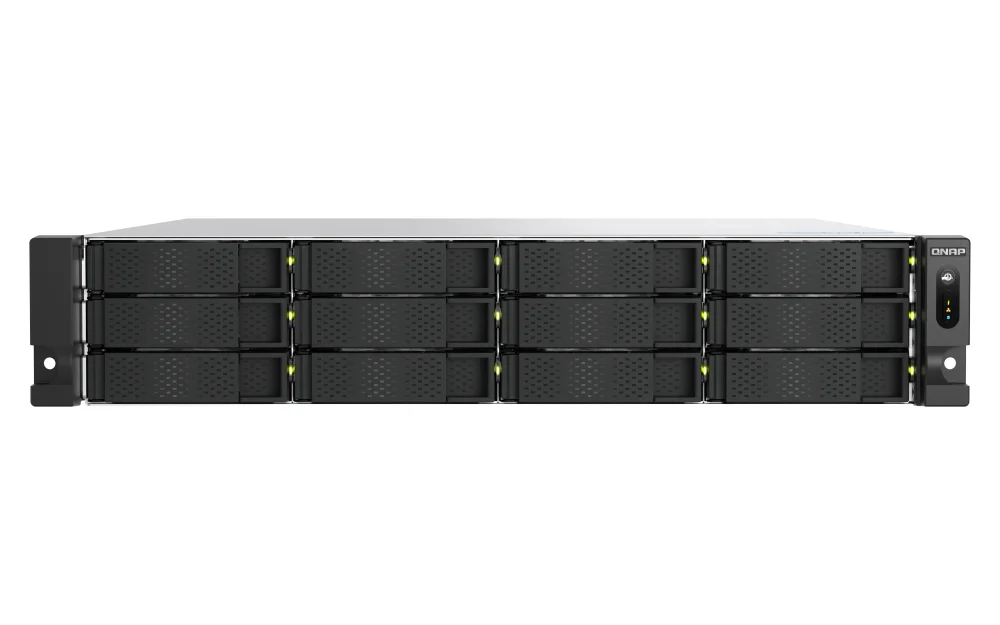 serveur nas qnap ts h1277axu rp r7 32g 12 baies QNAP TS-H1277AXU-RP-R7-32G 12-Bay NAS Server