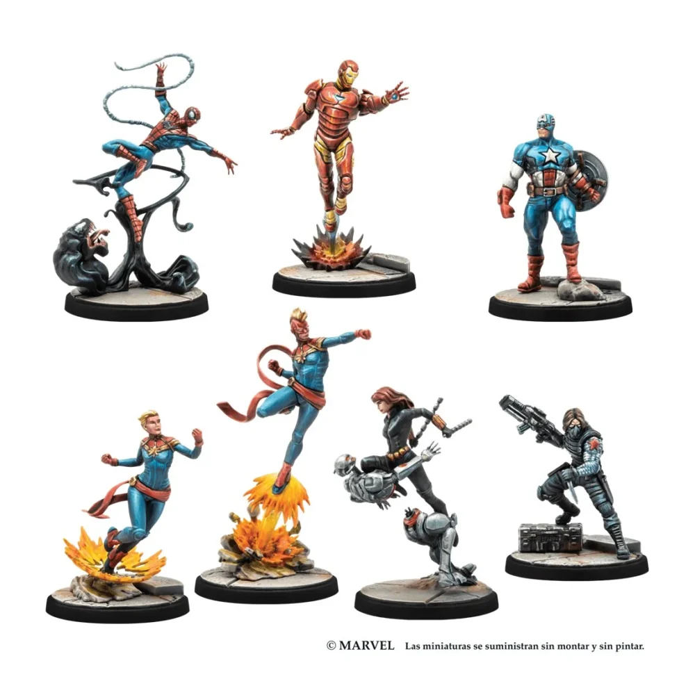 boîte du jeu de plateau marvel crisis protocol Caixa de jogo de tabuleiro Marvel Crisis Protocol