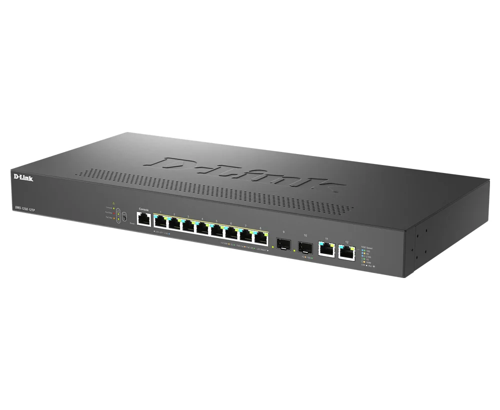 Commutateur administrable D-Link DMS-1250-12TP 8x multigigabit
