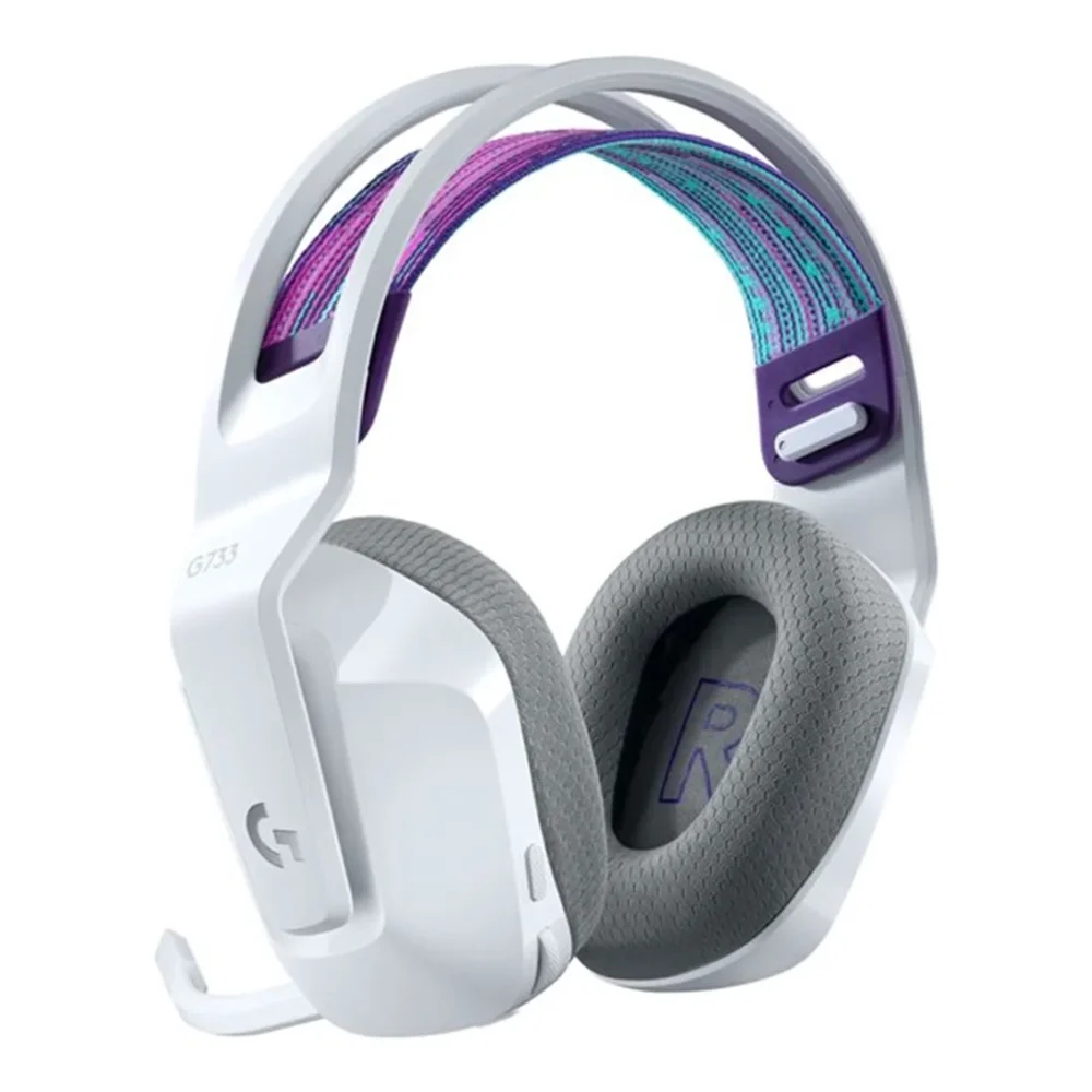 casque logitech g733 avec microphone Logitech G733 Auricular com microfone