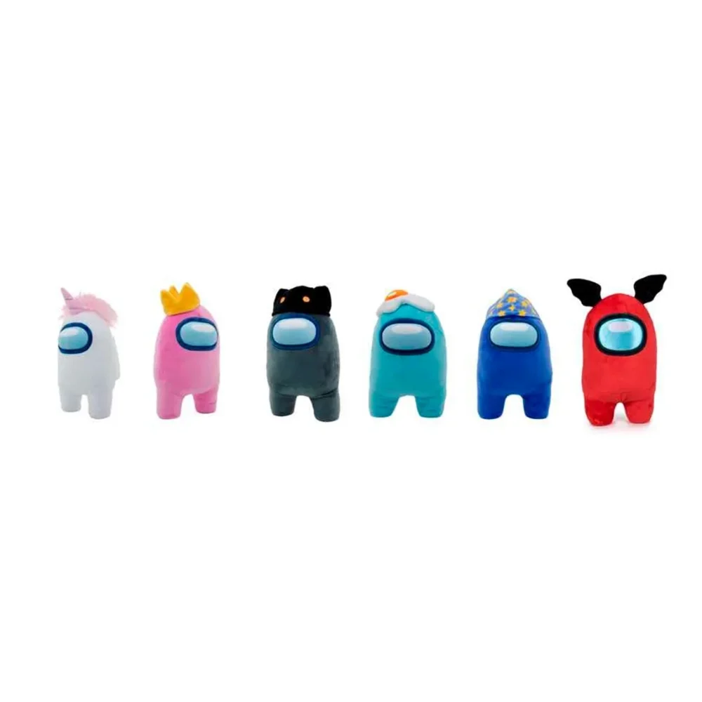 assortiment de 6 peluches among us Conjunto de 6 brinquedos de pelúcia Entre Nós