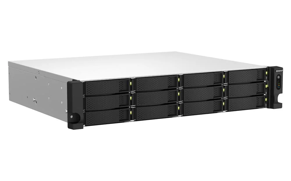 QNAP TS-1264U-RP-8G NAS-Server mit 12 Einschüben