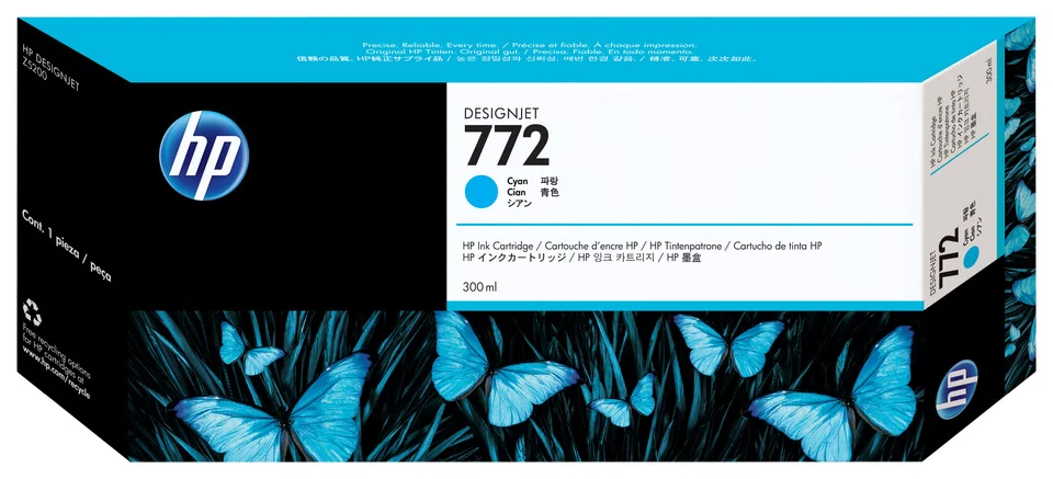 cartouche d'encre cyan n hp cn636a
