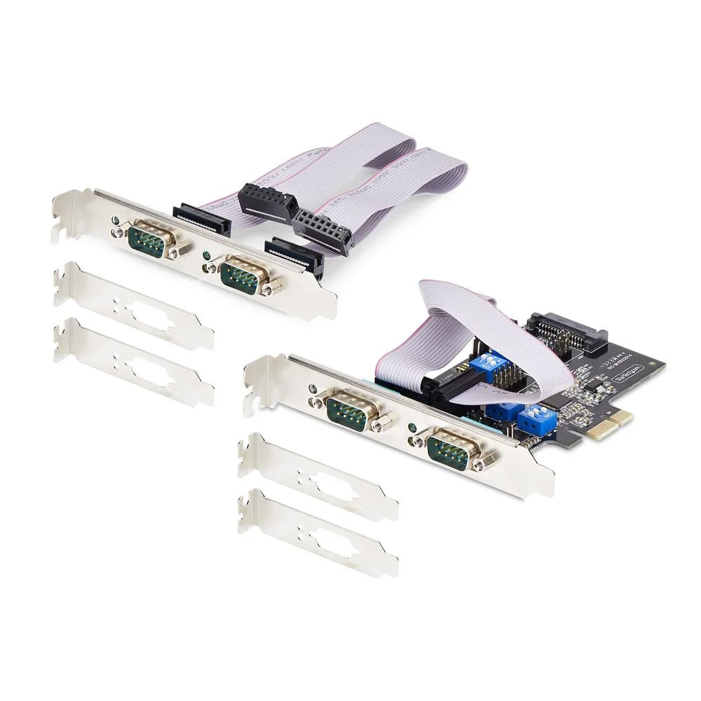 Carte de ports Startech PS74ADF - série - carte 4x RS232