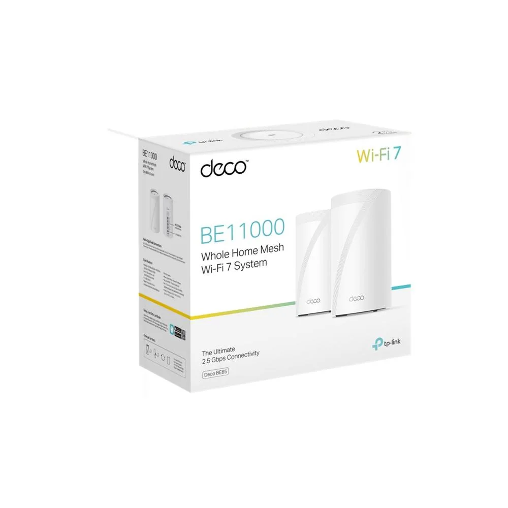 pack wi fi mesh tp link deco be65 Pack Wi-Fi Mesh TP-Link Deco BE65