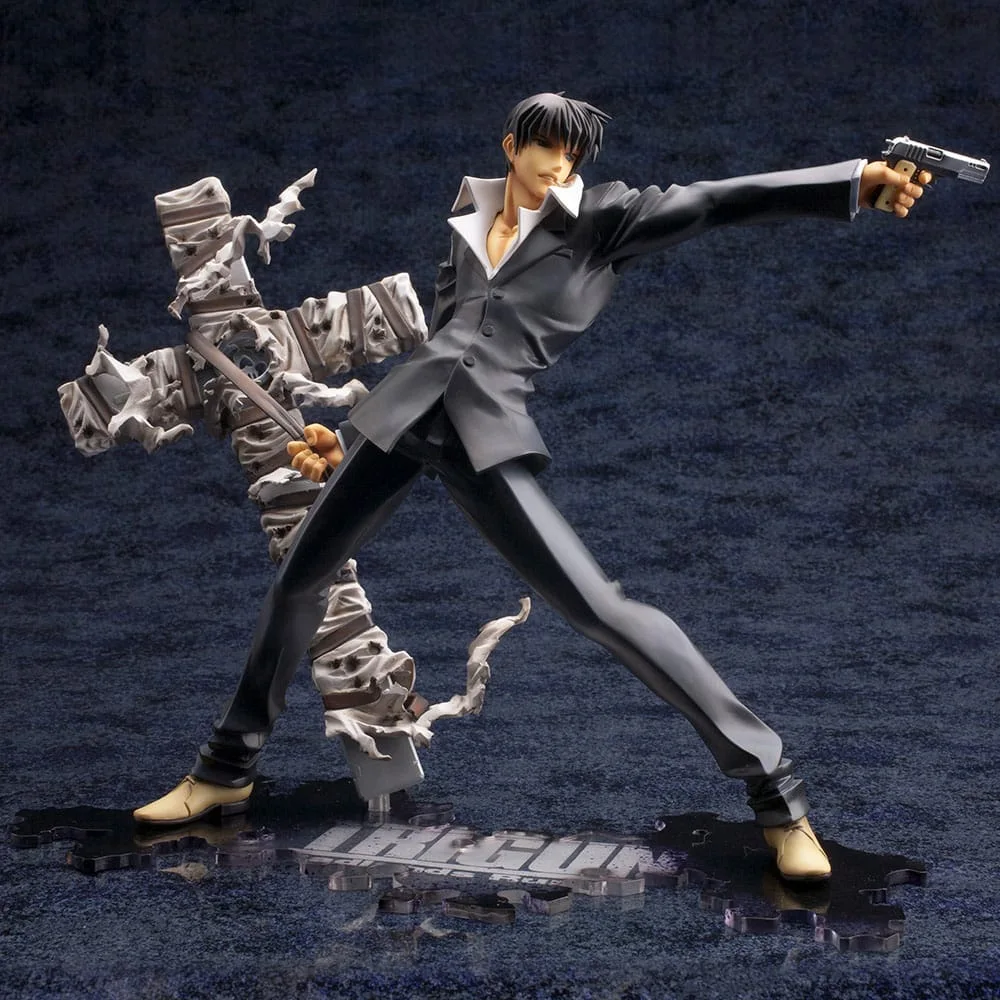 figurine kotobukiya trigun badlands rumbling artfx