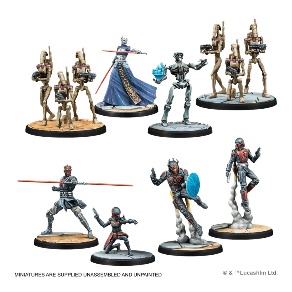 Âge du jeu de plateau star wars shatterpoint Edad del juego de mesa Star Wars Shatterpoint