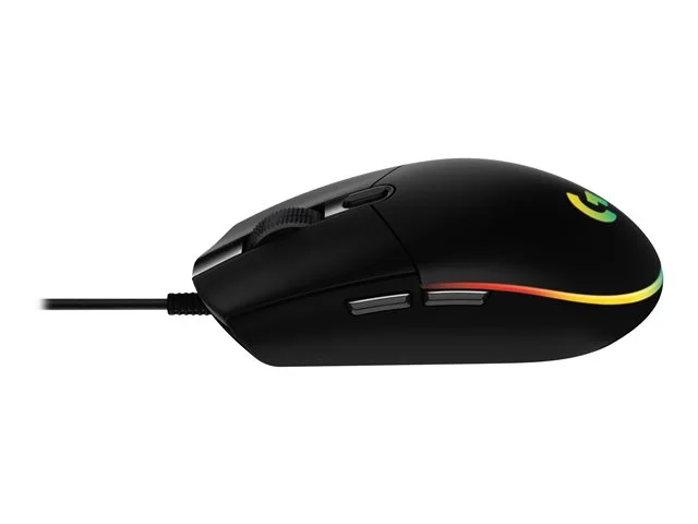 罗技 鼠标 G203 Lightsync Black