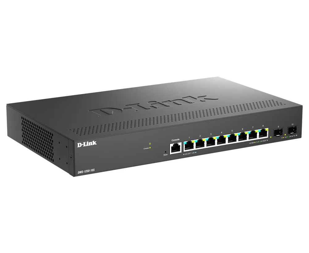 Conmutador D-Link DMS-1250-10S 10 puertos