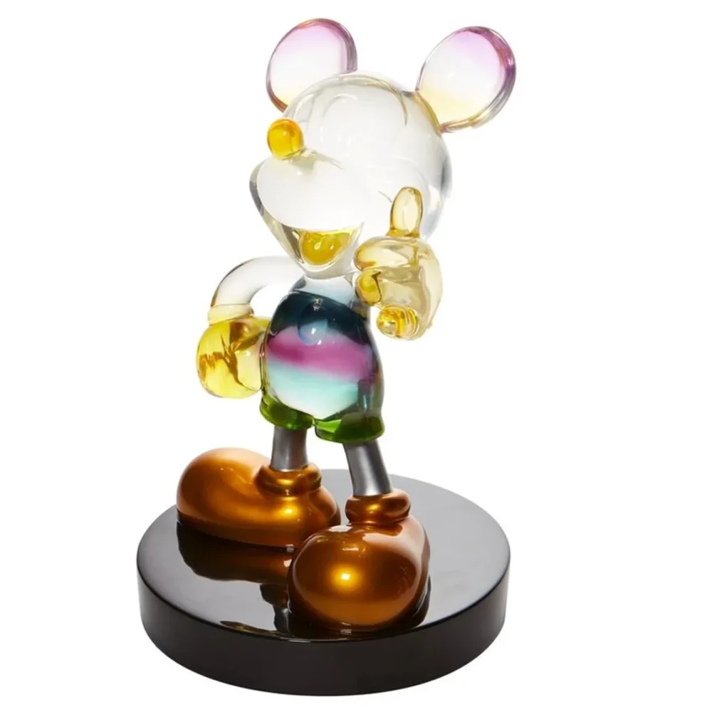 Enesco Disney Mickey y Mickey Figura de resina