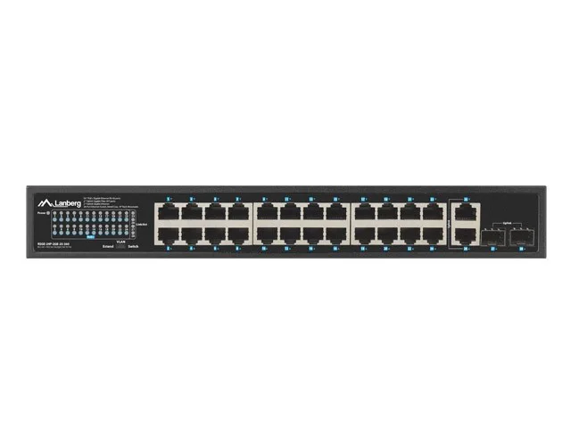 commutateur lanberg 24 ports 1go poe+ Lanberg Switch 24 ports 1go poe+