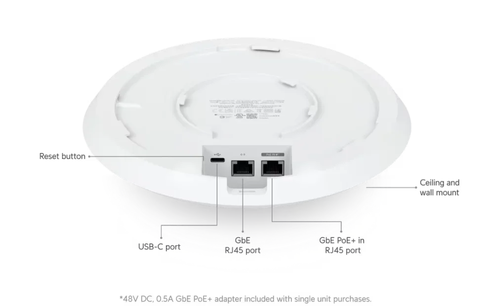 point d'acc&egrave;s sans fil haute performance ubiquiti uap ac hd