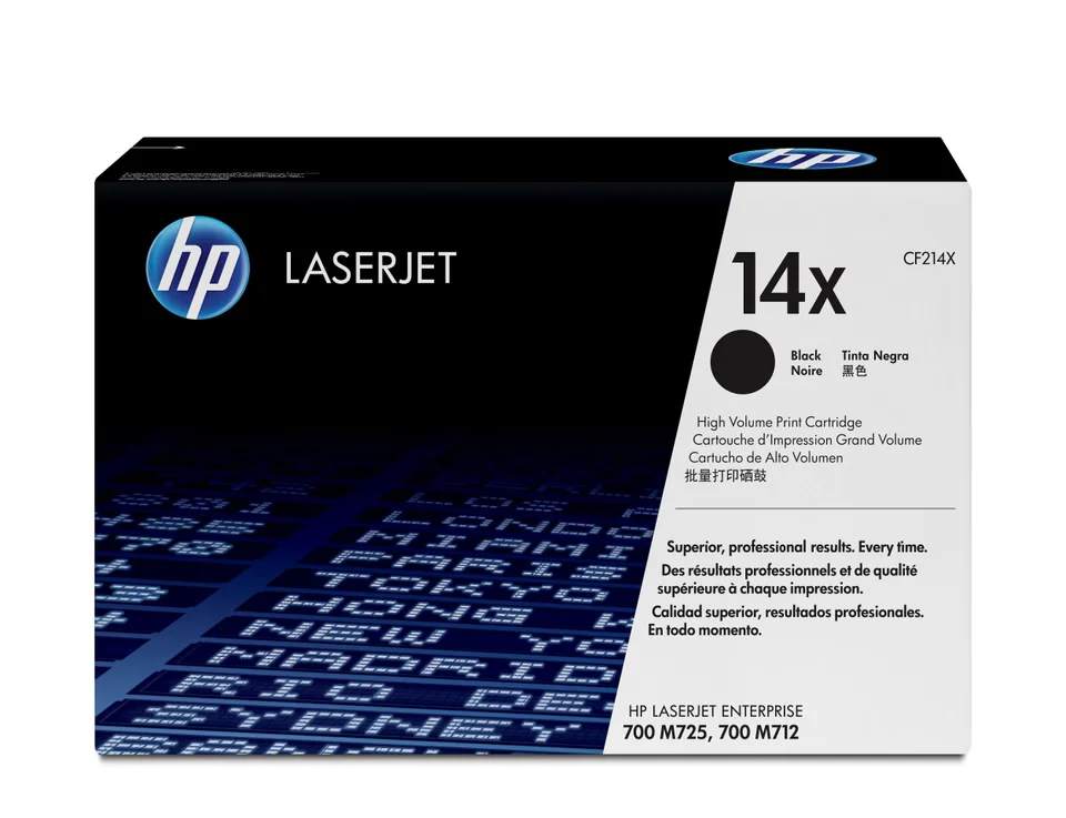 toner noir hp cf214x laserjet 700