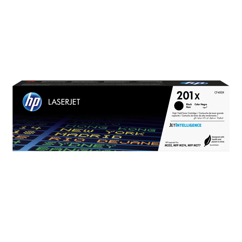 toner noir hp cf400x 201x laserjer